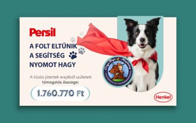 Persil / Henkel támogatás: „A folt eltűnik, a segítség nyomot hagy”